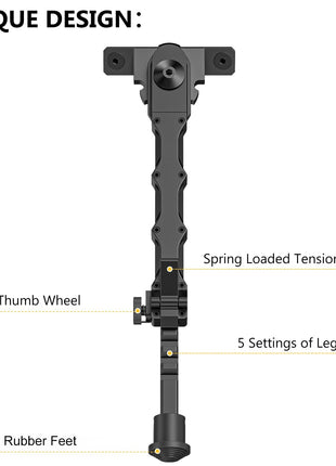 CVLIFE Rifle Sling featuring spring loaded tension clamp