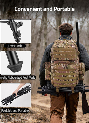 CVLIFE Tripod Stick featuring convenient and portable lever lock