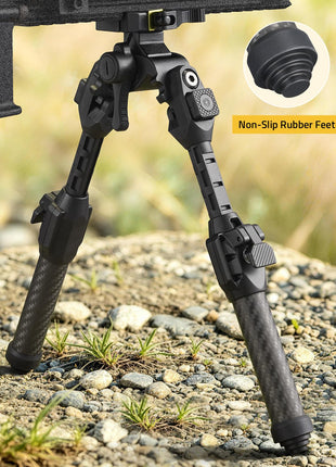 CVLIFE Quick Release featuring non-slip rubber feet Picatinny Bipod