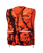 CVLIFE Blaze Orange Hunting Vest featuring vufe' xl vlife° Large