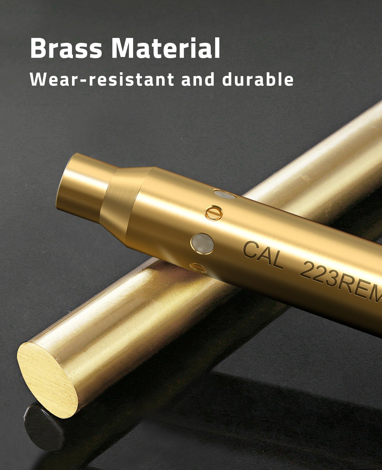 thumbnail image 2 of .38/.357 Bore Sighter Red Dot Laser - 38357 Boresight With Battery - For Rifles 2 of 5