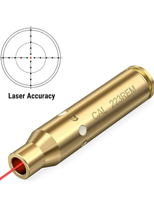 Laser Accuracy Red Dot Boresighter for 223rem Caliber
