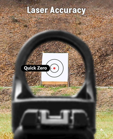 Laser Accuracy 380auto Red Laser Boresighter for Pistols