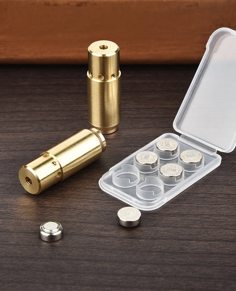 CVLIFE Bore Sight .45acp Red Dot Boresighter with Two Sets of Batteries