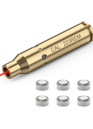 Bore Sight for Cal 223 5.56mm Rem Gauge Red Dot Boresighter