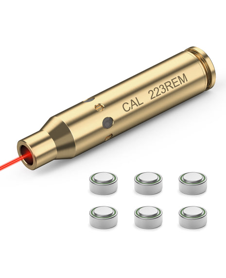 Bore Sight for Cal 223 5.56mm Rem Gauge Red Dot Boresighter