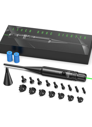 Green Laser Bore Sight Kit Package List