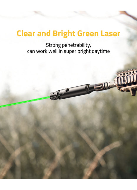Clear and Bright Green Laser Bore Sight Kit
