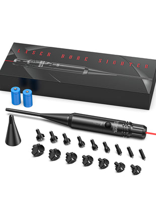 Red Laser Bore Sighter Kit Package List