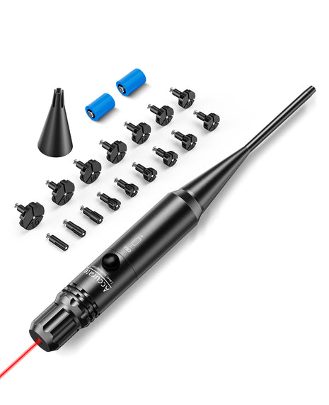 Red Laser Bore Sight Kit with 16pcs Adapters