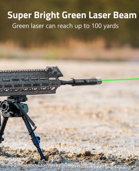Super Bright Green Laser Bore Sighter