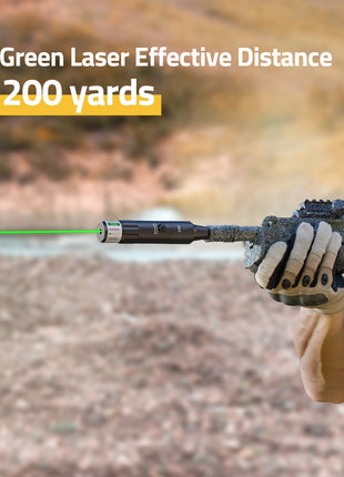 Green Laser Bore Sight with 200 yards Effective Distance