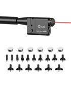 CVLIFE Bore Sight Kit Red Laser Boresighter with 16 Adapters