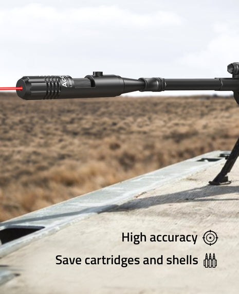 High Accuracy BoreSighter Bore Sight Kit with Button Switch