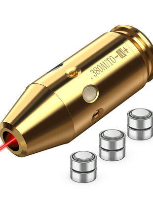 CVLIFE AUTO 380ACP Red Laser Bore Sight Hunting featuring 380auto-m+