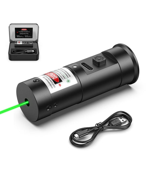 CVLIFE Gauge Red Laser Bore Sighter featuring danger laserradiation cteye exp Green Laser