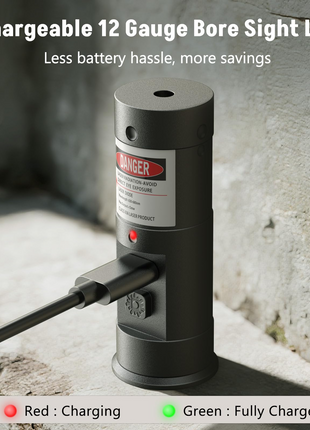 CVLIFE Laser Bore Sighter featuring less battery hassle, more savings Red Laser