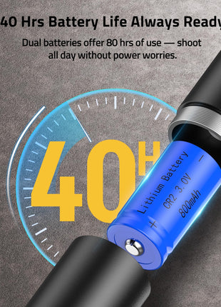 CVLIFE Laser The laser featuring all day without power worries Red Laser & 30mm Scope Leveling Kit