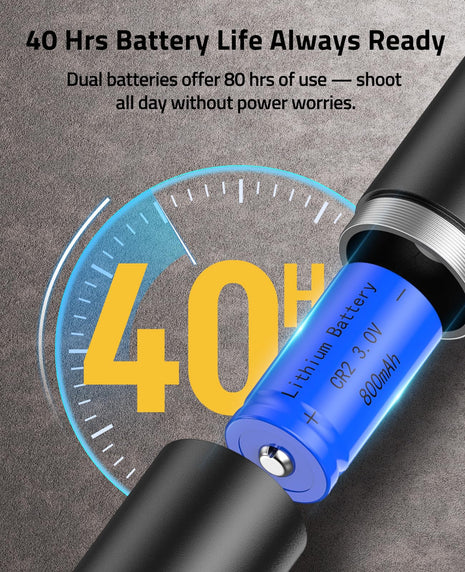 CVLIFE Laser The laser featuring all day without power worries Red Laser & 34mm Scope Leveling Kit