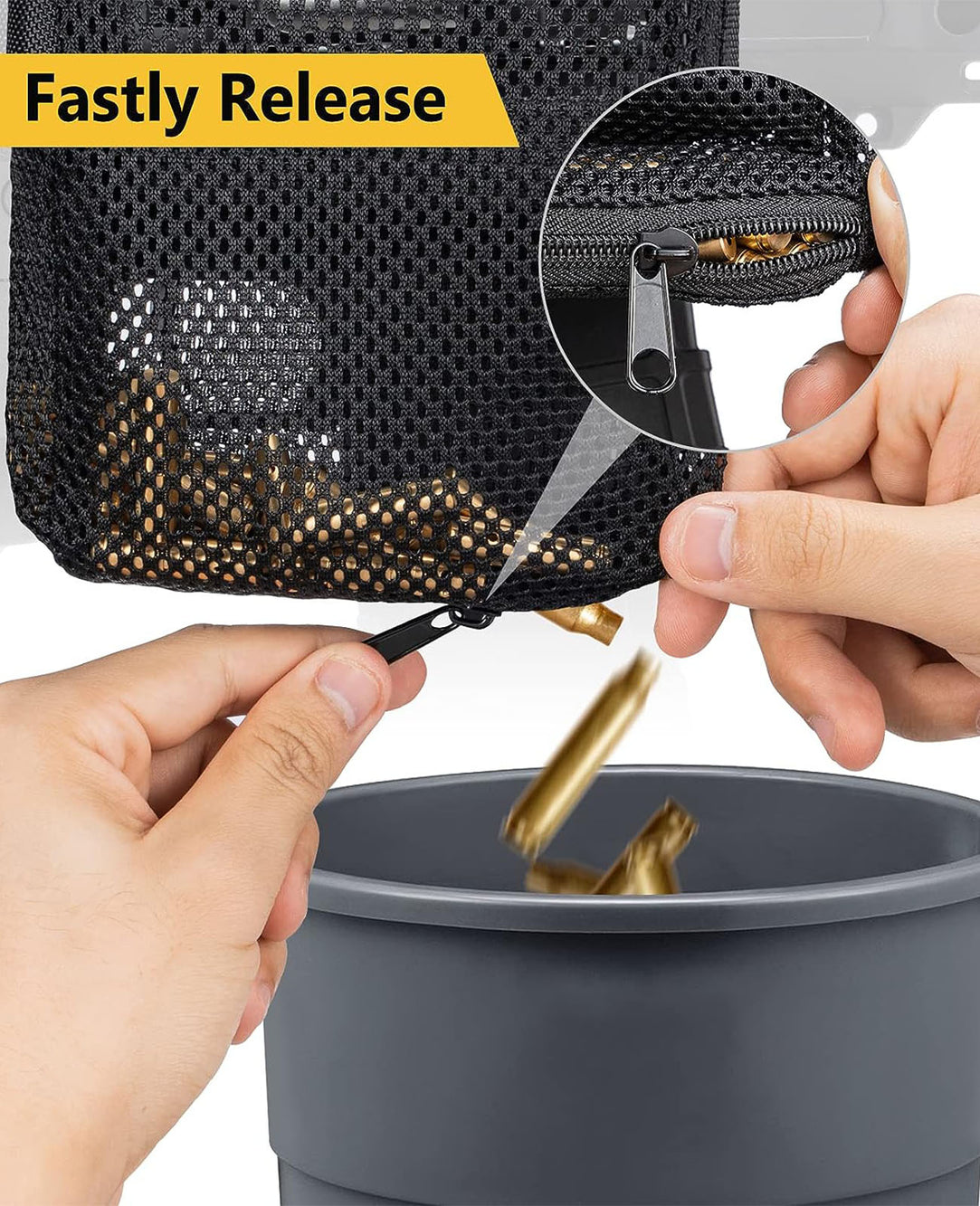 Shell Cattcher CVLIFE Brass Catcher Picatinny Mountable Shell Catcher