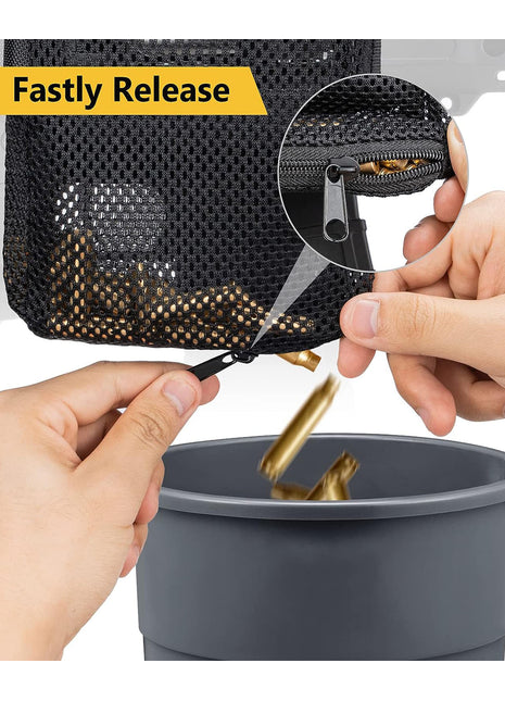 Fast Release Tactical Shell Catcher for Picatinny Rail Mount