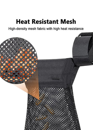 Brass Shell Catcher with Hear Resistant Mesh