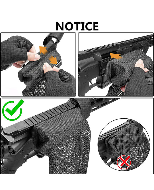 Kerlista Brass Shell Catcher Bag - Nylon Mesh Tactical Cartridge Collector For Shooting Range - View #5