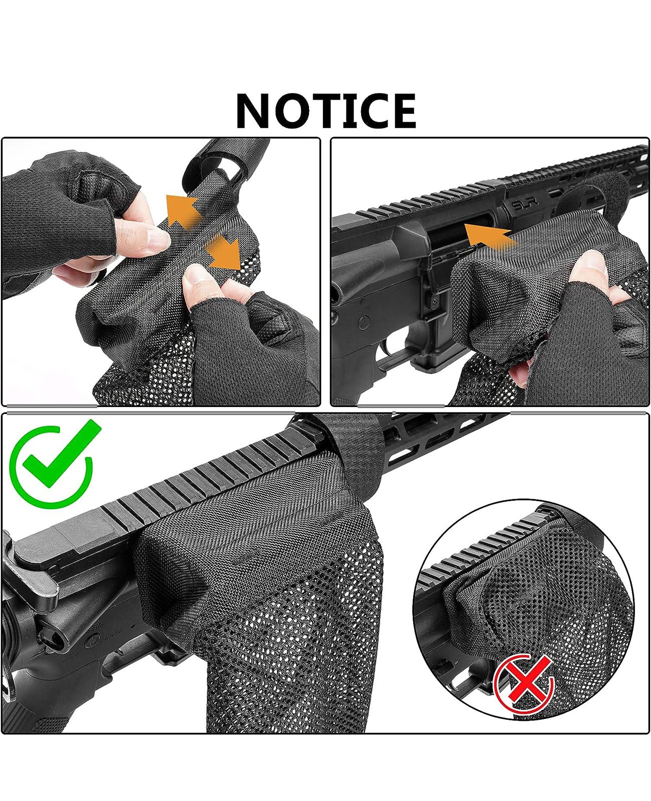 CVLIFE Brass Shell Catcher Tactical Cartridge Collector