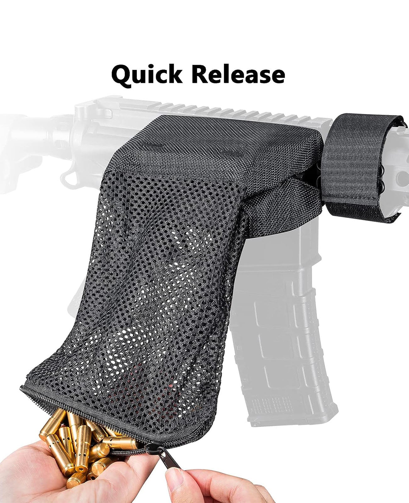 Shell Catcher Small CVLIFE Brass Shell Catcher Cartridge Collector