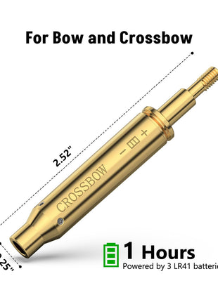 Laser Bore Sighter for Bow and Crossbow