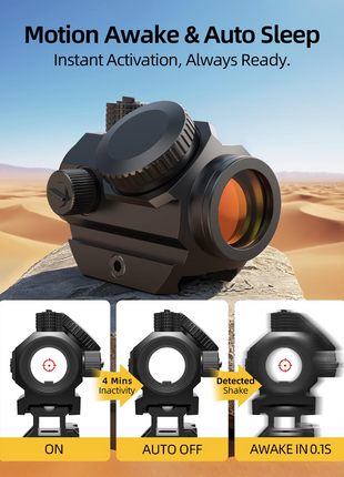 CVLIFE Dot Sight featuring motion awake& auto sleep