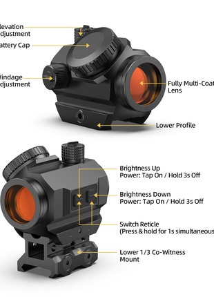 CVLIFE Dot Sight featuring mount