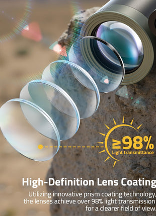 CVLIFE red dot magnifier featuring for a clearer field of view
