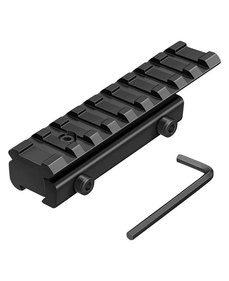 CVLIFE Dovetail to Picatinny Rail Adapter 11mm to 20mm Rail Adapter