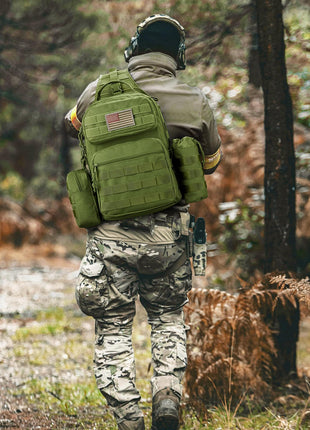 CVLIFE EDC Shoulder Bag in green