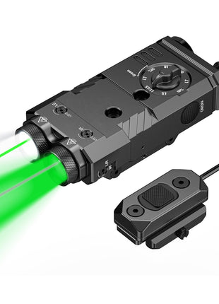 CVLIFE IR Flashlight featuring ir ls Green Laser+IR Laser+White Light+Green Light