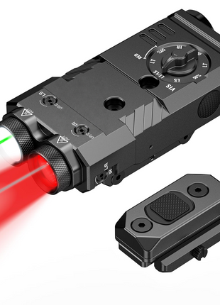 CVLIFE IR Flashlight featuring ir Green Laser+IR Laser+White Light+Red Light