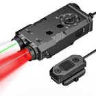 CVLIFE IR Flashlight featuring ir Green Laser+IR Laser+White Light+Red Light
