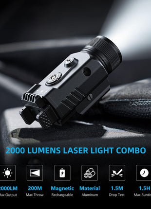 CVLIFE Laser Light Combo featuring magnetic material