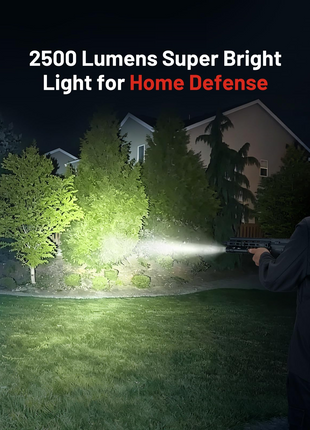 CVLIFE 2500 Lumens Rifle Light Home Defense featuring light for home defense