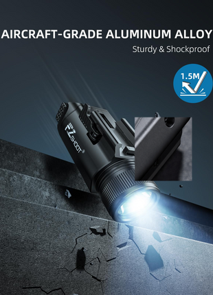 CVLIFE Laser Light Combo featuring aircraft-gradealuminumalloy sturdy&shockproof
