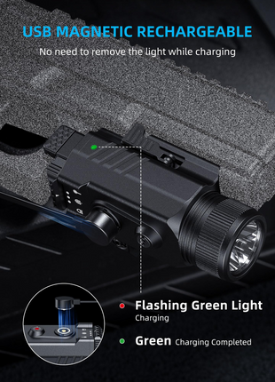 CVLIFE Laser Light Combo featuring flashing green light charging
