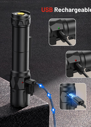 CVLIFE gun light featuring usb rechargeable
