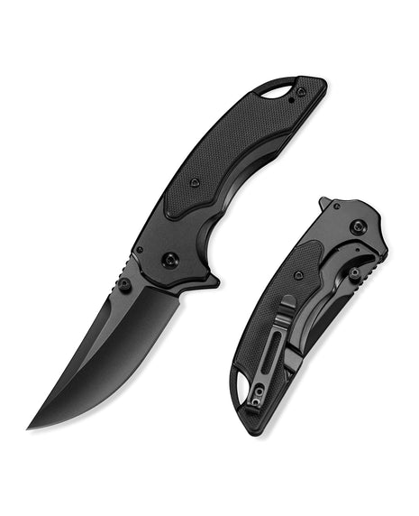 Small Pocket Knife with Clip for EDC Use, Tactical, Hunting 