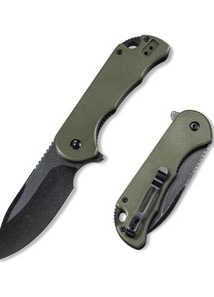 CVLIFE Folding Pocket Knife for Men - 2.99" D2 Blade G10 Handle EDC Tactical Knife