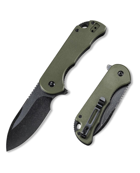 CVLIFE Folding Pocket Knife for Men - 2.99" D2 Blade G10 Handle EDC Tactical Knife