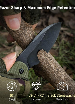 Razor Sharp EDC Pocket Knife for Outdoors