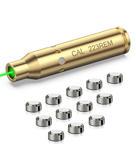 CVLIFE Green Laser Bore Sight 223 5.56mm Boresighter