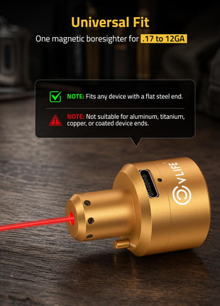 CVLIFE Green Laser featuring note: fits any device with a flat steel end 650nm Red laser