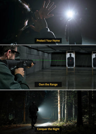CVLIFE Green Laser featuring own the range conquer the night in light with green beam